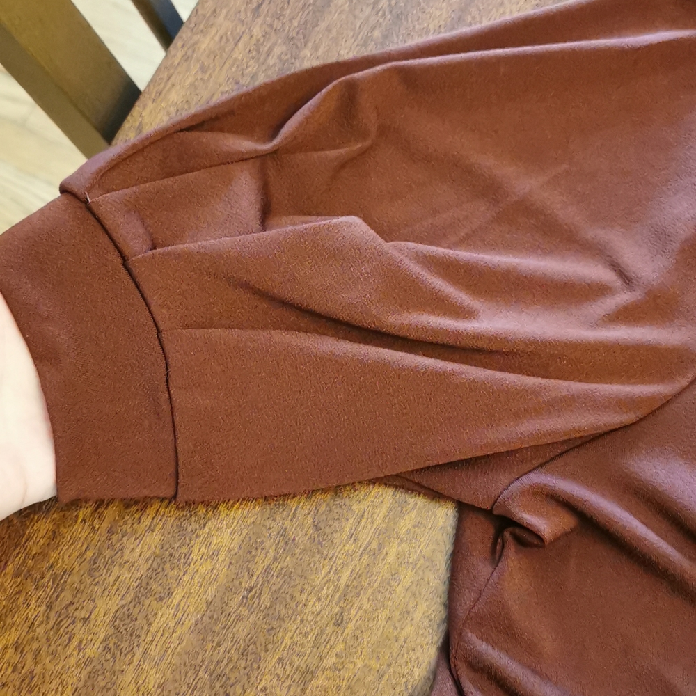 Rust Coloured Blouse - Picture 2 of 3